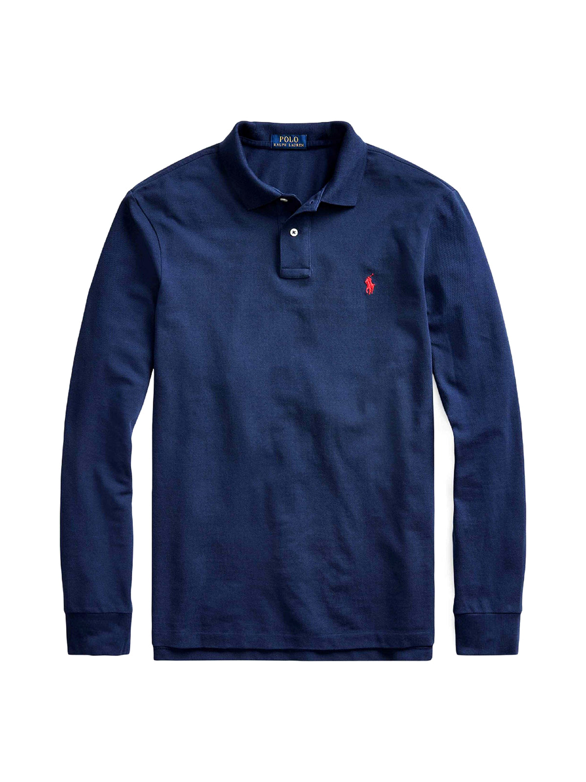 Polo Ralph Lauren Polo Piquet Maniche Lunghe Blue-1