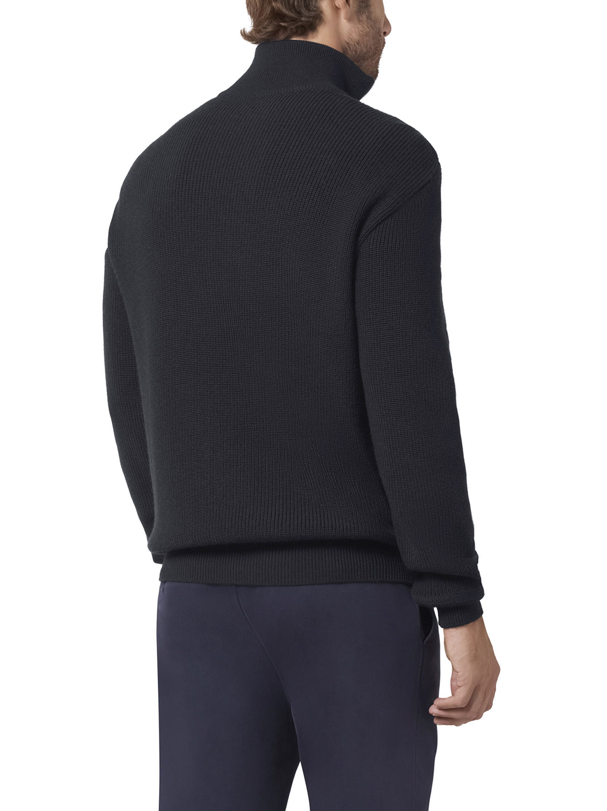 Paul&Shark Maglia Mezza Zip Lana Blu-3