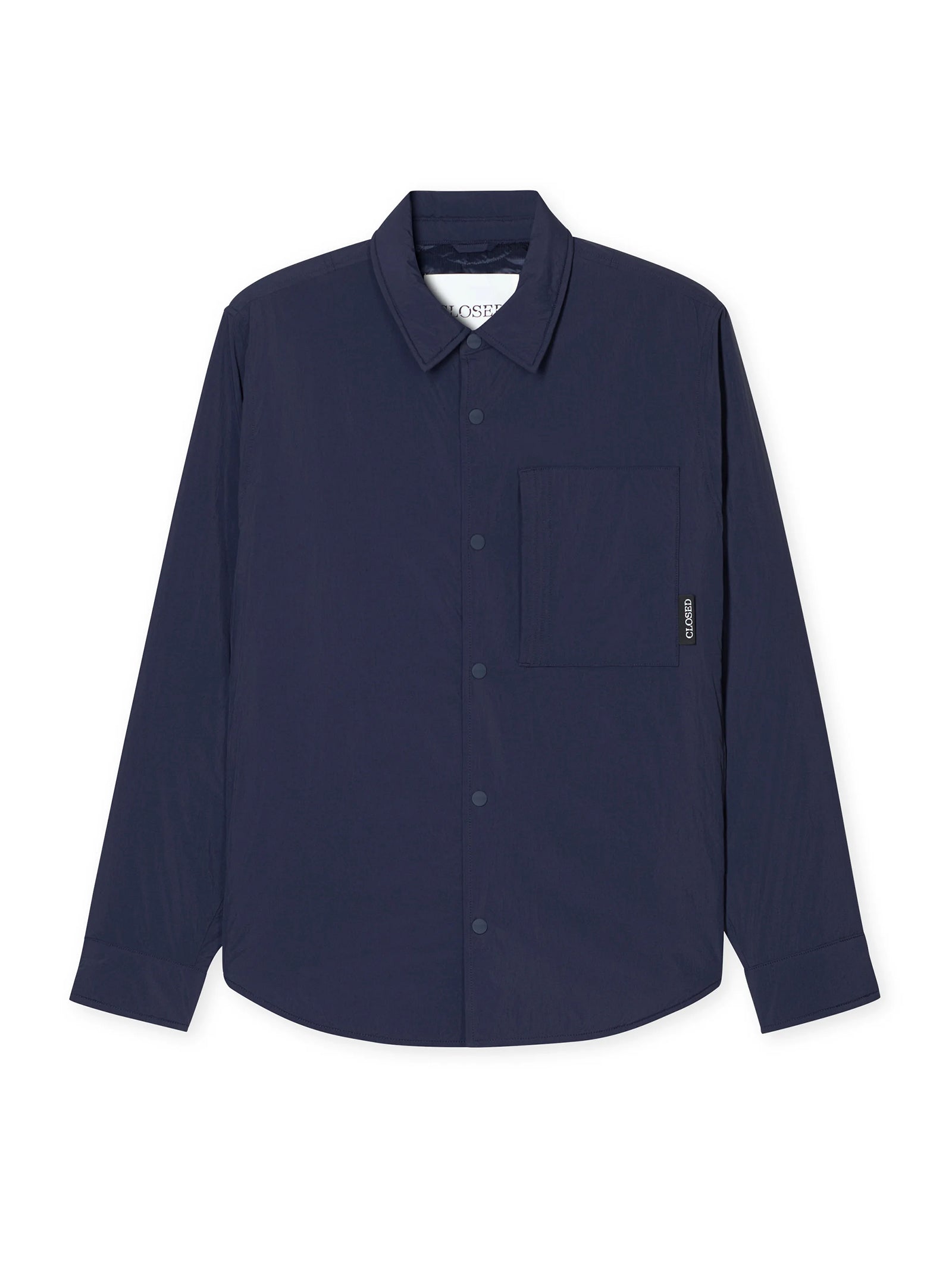 Closed Overshirt Trapuntata Blu-1