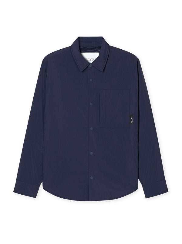 Closed Overshirt Trapuntata Blu