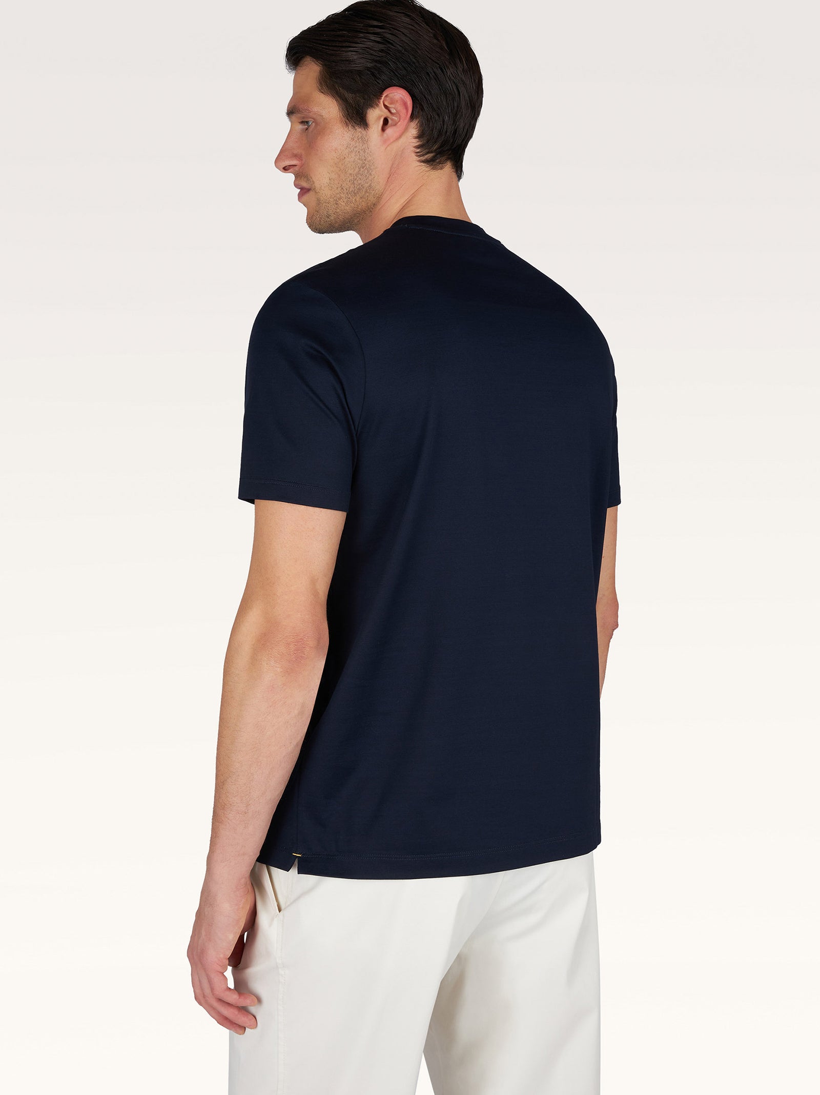 T-Shirt In Jersey Di Cotone Double Mercerised-3