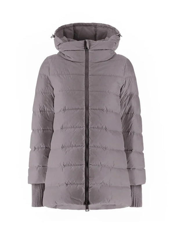 Piumino A-Shape In Nylon Chamonix Grigio