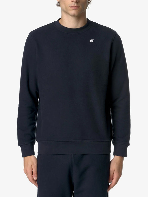 K-Way Baptiste Heavy Fleece Blue Depth-2