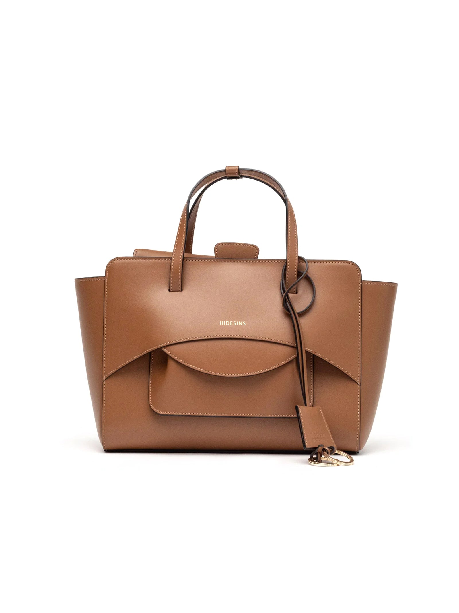 Hidesins Bag Flap M Caramel-1