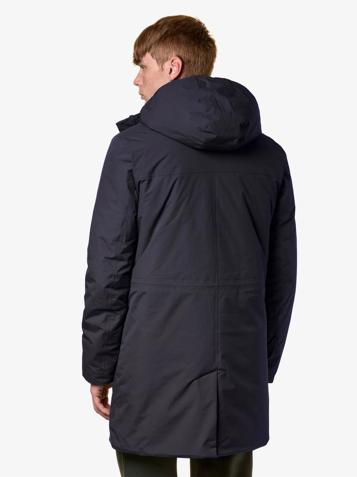 K-Way Parka Remi Ripstop Marmotta blu-3
