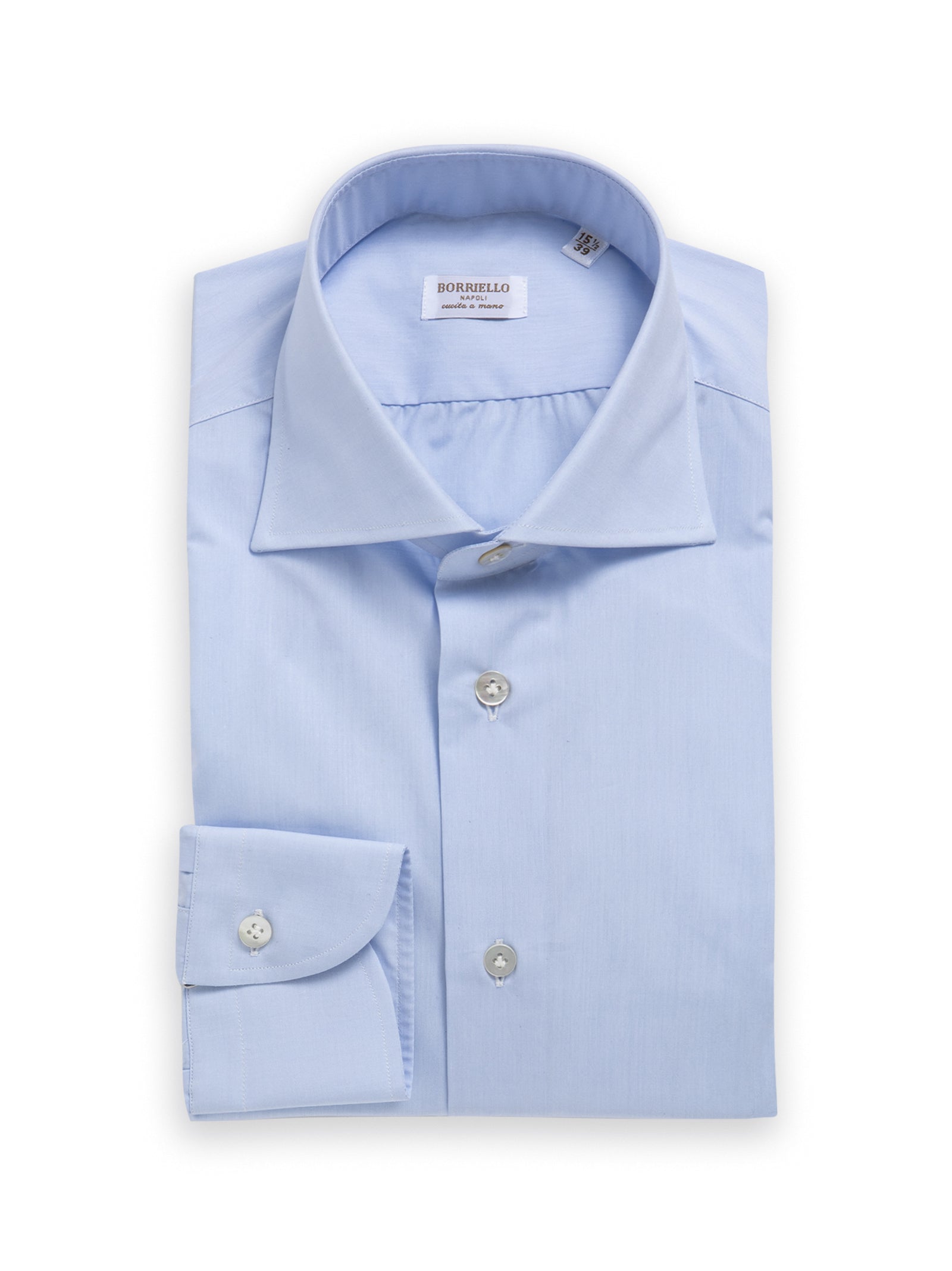 Borriello Camicia Marechiaro Celeste-1