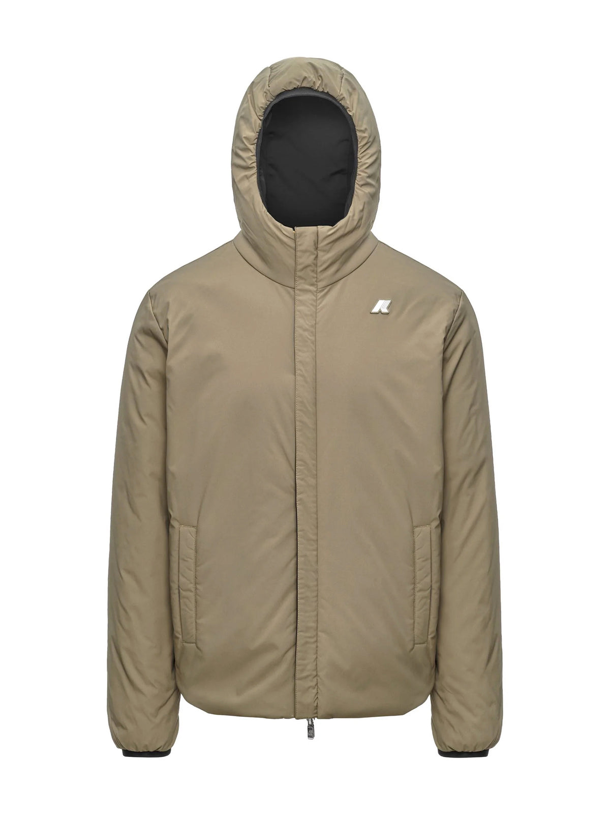 K-Way Jack St Warm Double Black Pure - Green Army-2