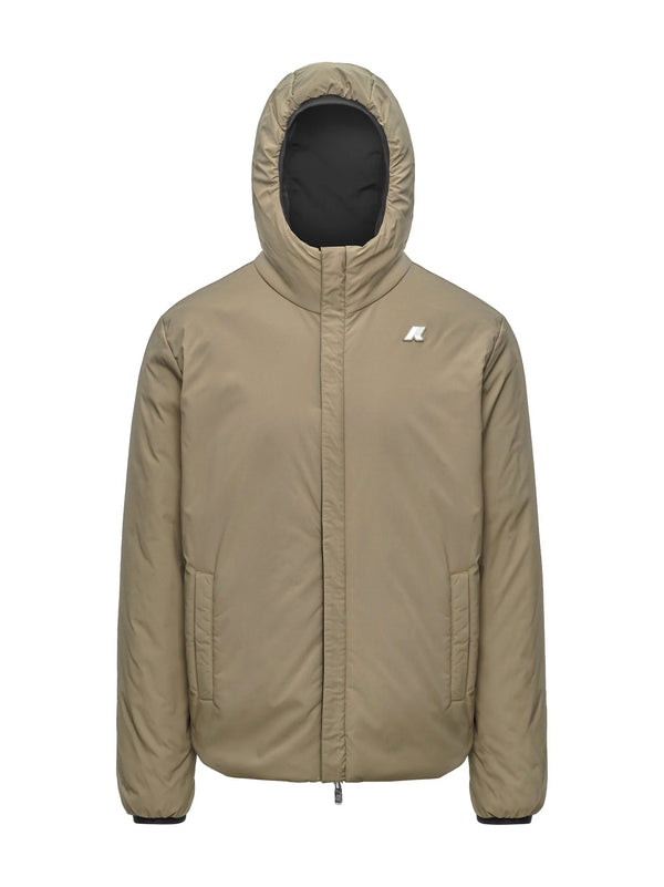 K-Way Jack St Warm Double Black Pure - Green Army-2