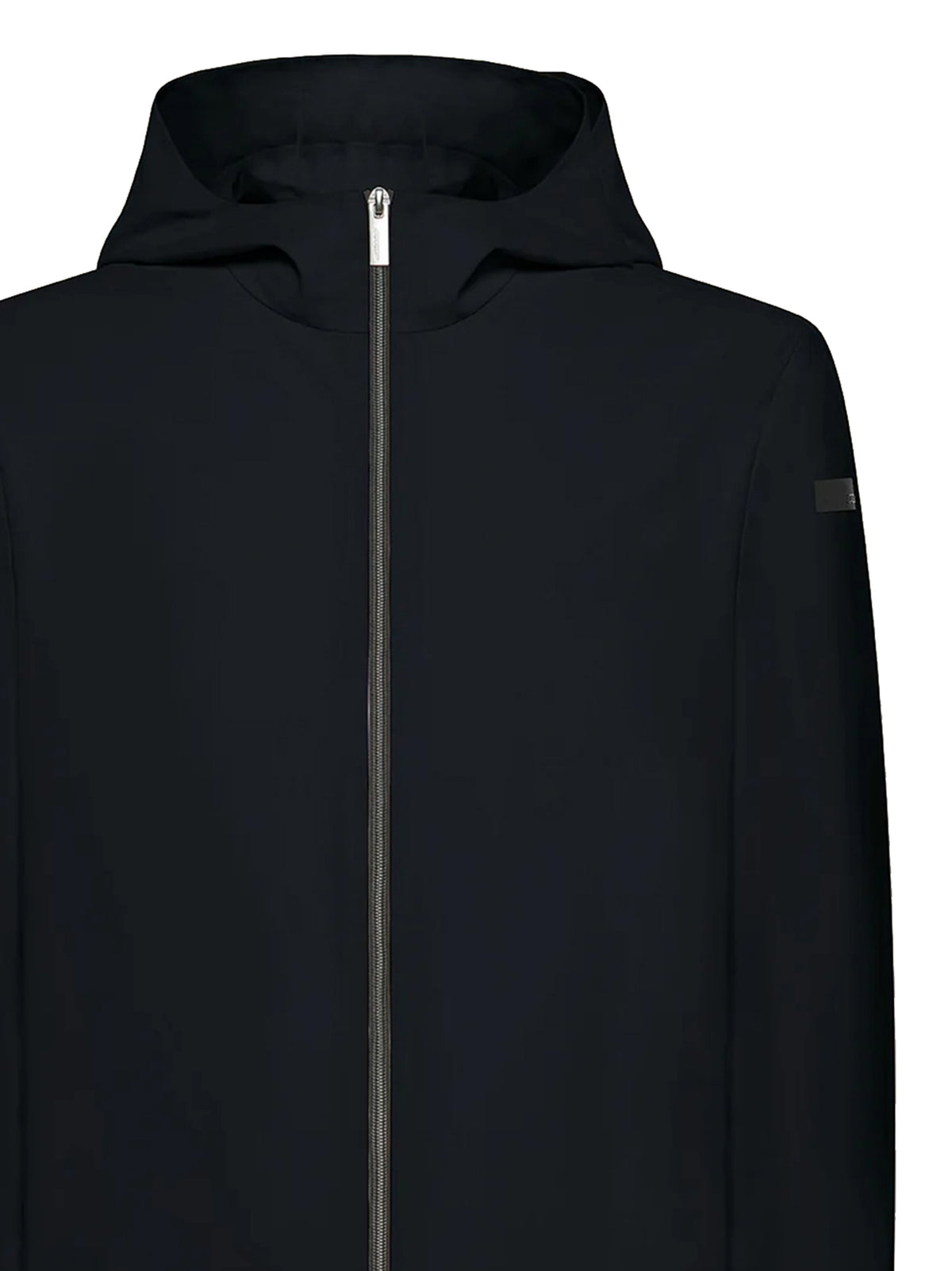 Rrd Felpa Surflex Hood Zip  Fleece Blu Black-2