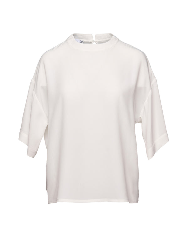T-Shirt Atrium In Crepe De Chine