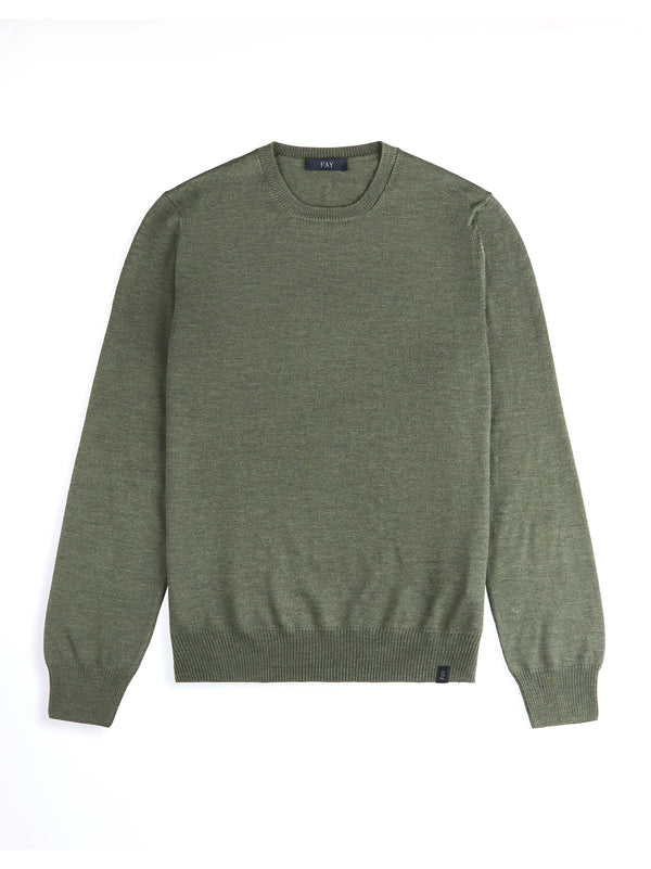 Fay Pull Girocollo In Lana