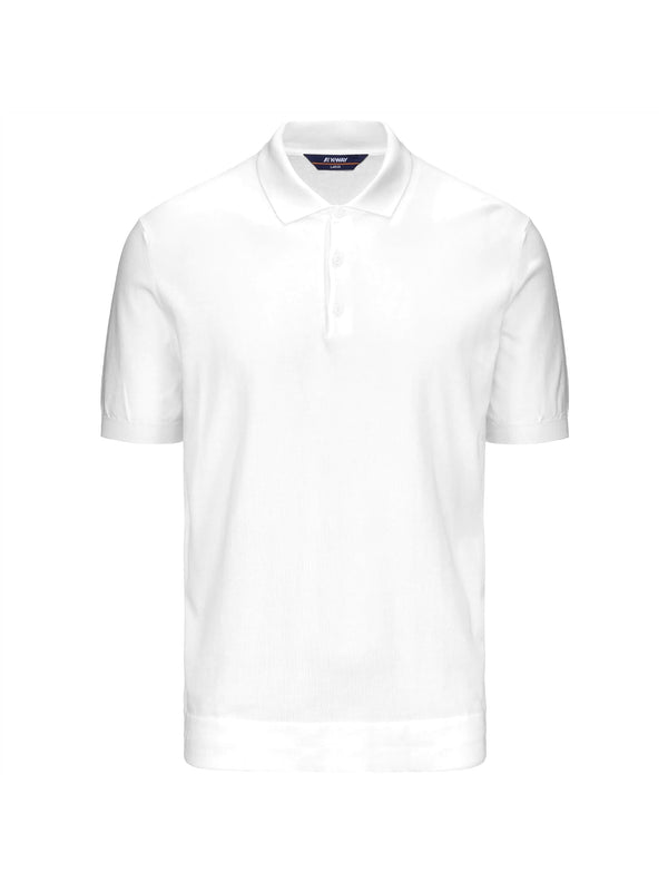 Polo Pleyne di K-WAY - uomo bianco