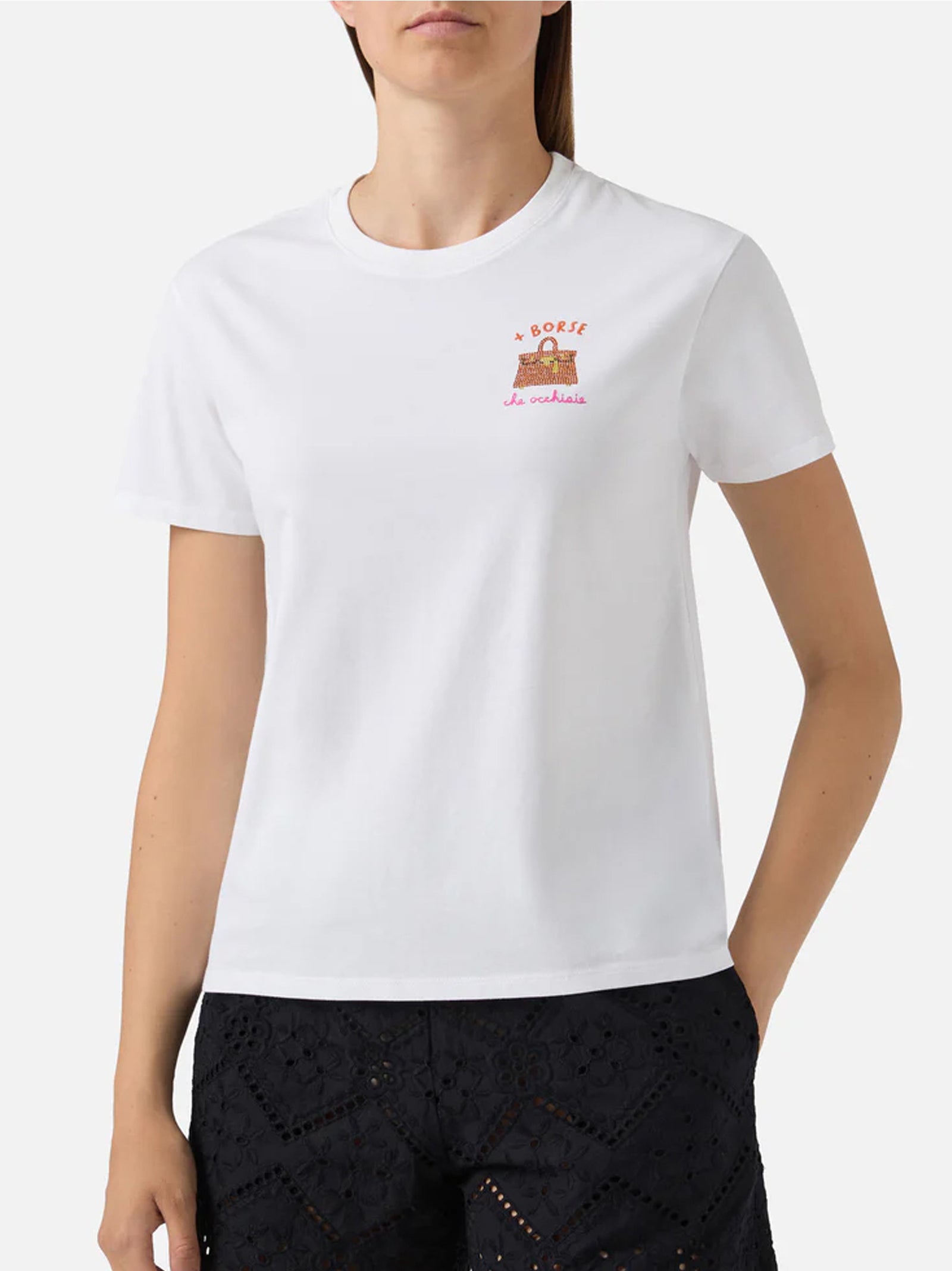 Saint Barth T-Shirt Emilie + Borse Che Occhiaie-2