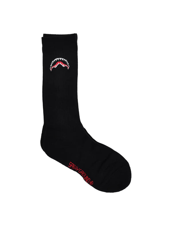Calze Sprayground Shark Socks Blk Nere