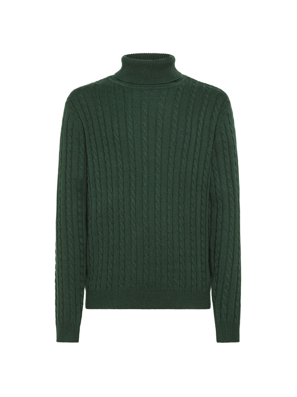 Maglia Girocollo Trecce