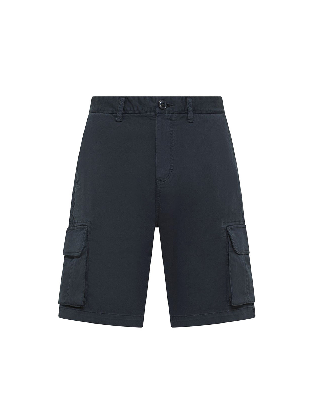 Sun68 Shorts Cargo Pocket Navy Blue-1