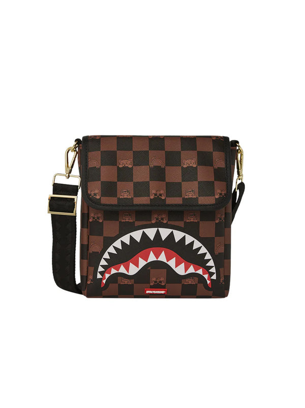 Peeking Character Check Messenger Sling