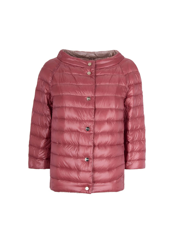 Cappa Reversibile Ultralight di HERNO - donna rosa