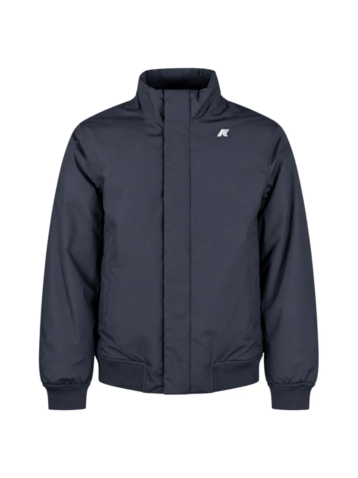 K-Way Giacca Arsene Warm Micro Canvas Blue Depth-1