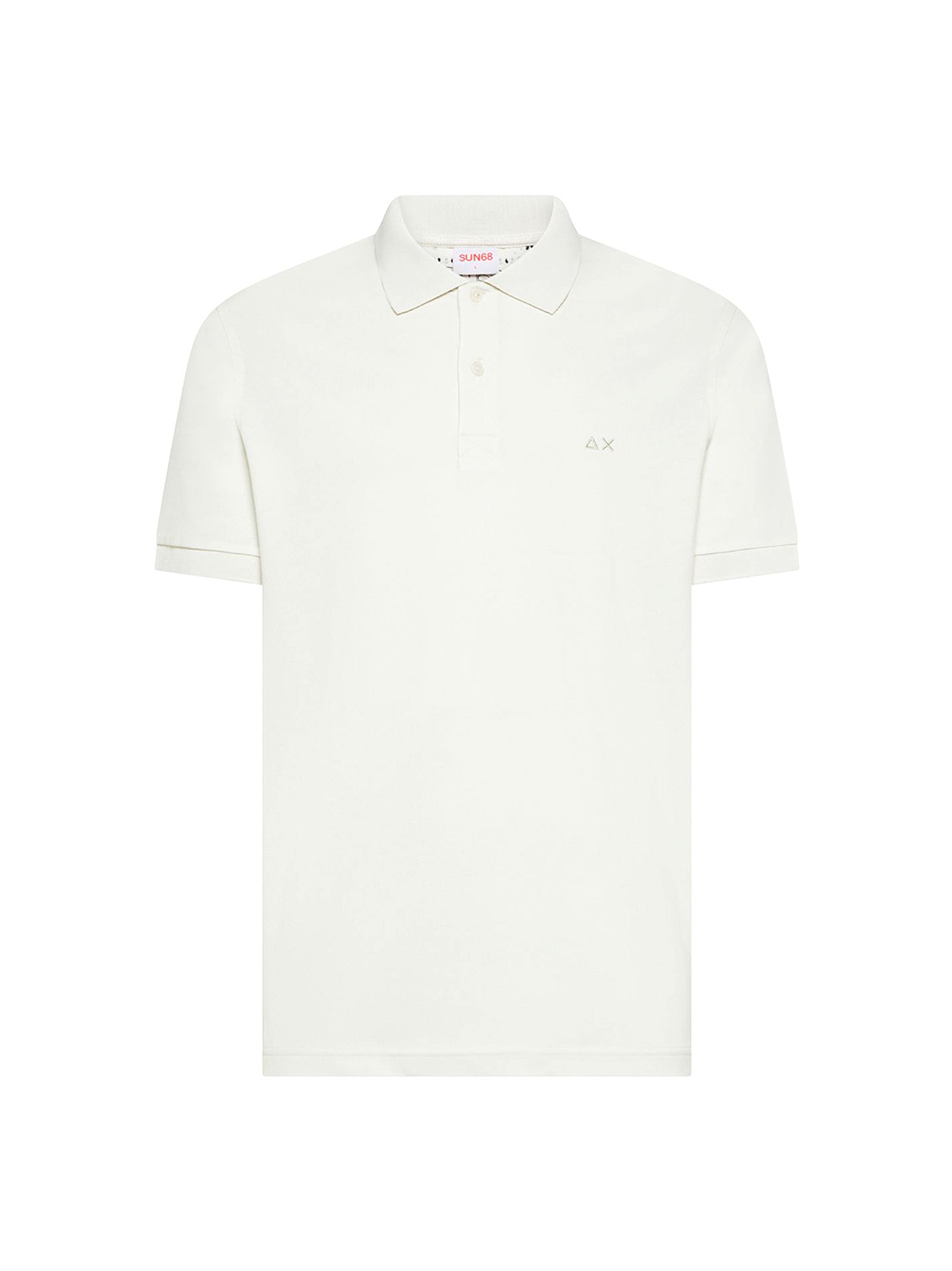 Sun68 Polo Bianco Panna-1