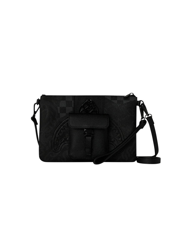 3Am Mix Up V2 Crossbody Pouchette di SPRAYGROUND - unisex nero