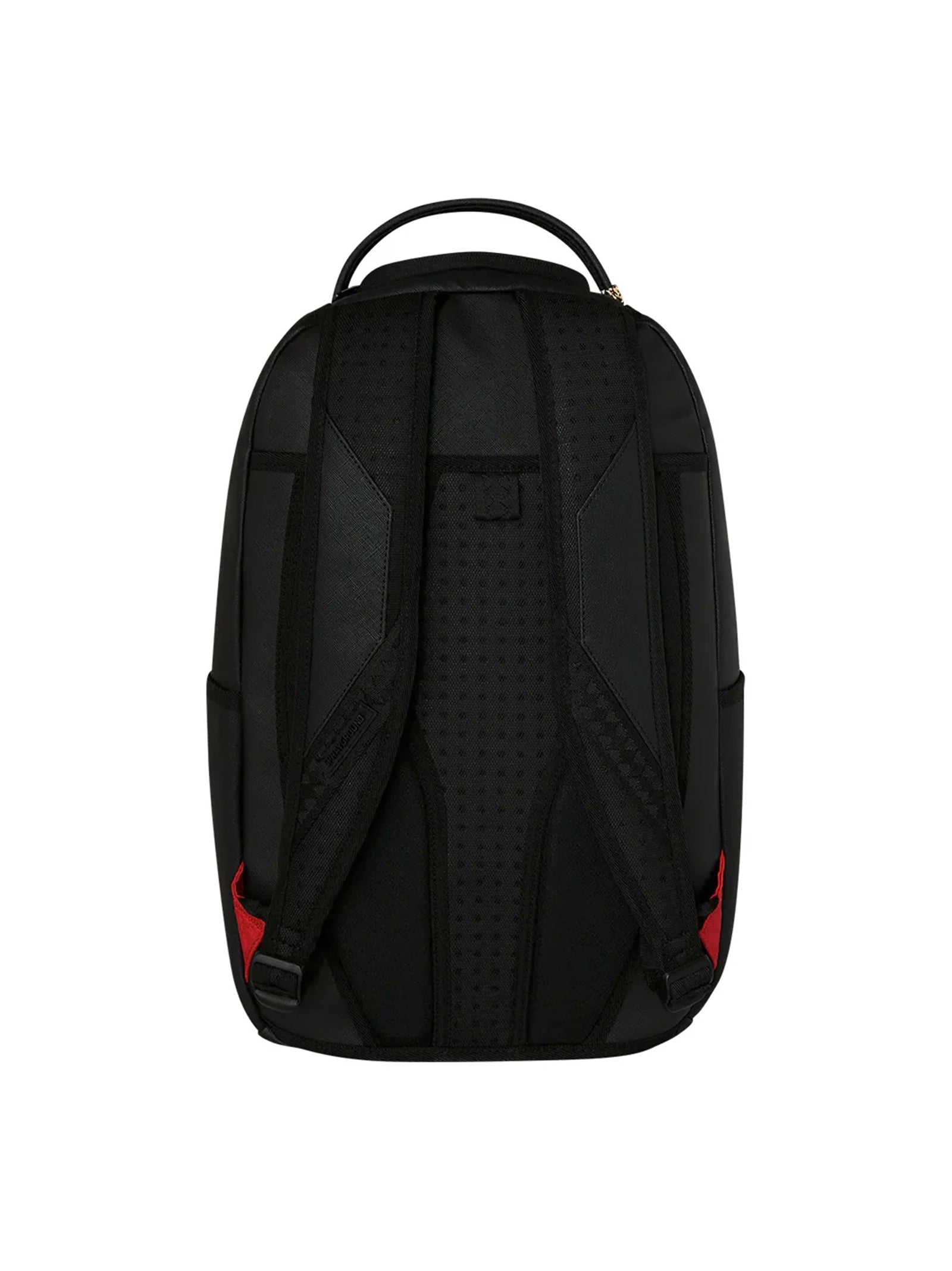 Sprayground Blacked Out Embossed Gold Tooth Backpack Nero-3