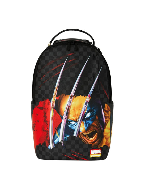 SPRAYGROUND ZAINO MARVEL WOLVERINE SHARKMOUTH TEAR UP -SPRAYGROUND-910B8880NSZ BLACK