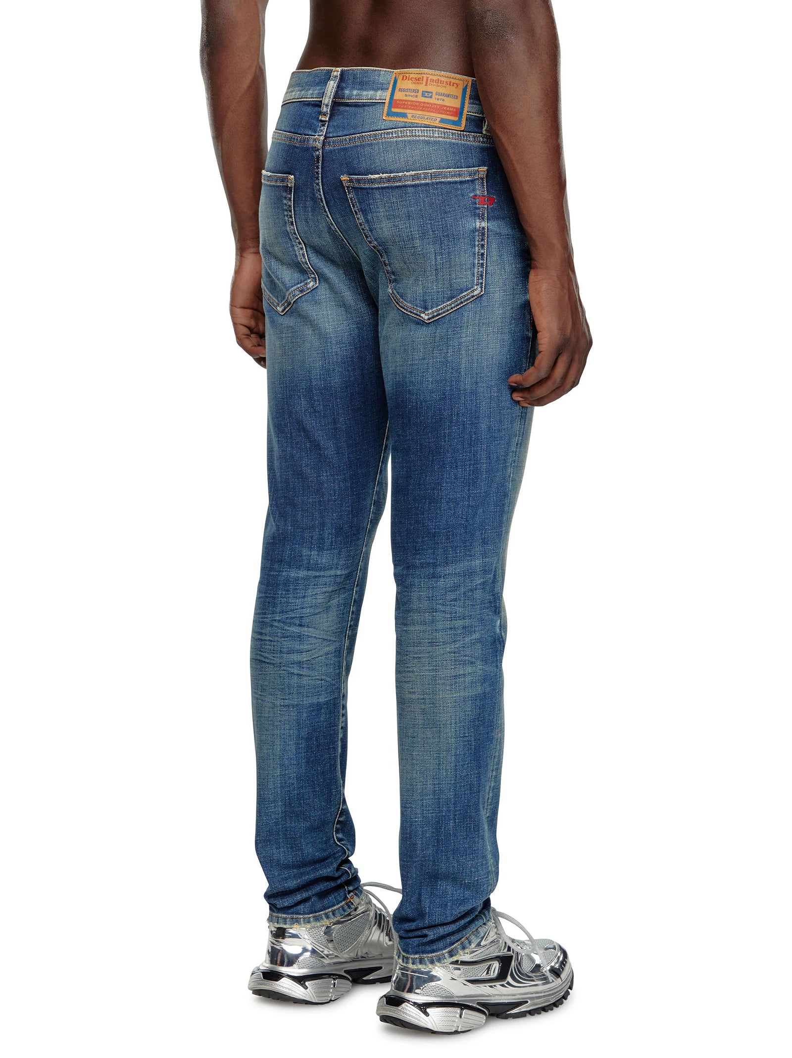 2019 D-Strukt Jeans Denim Medio-3