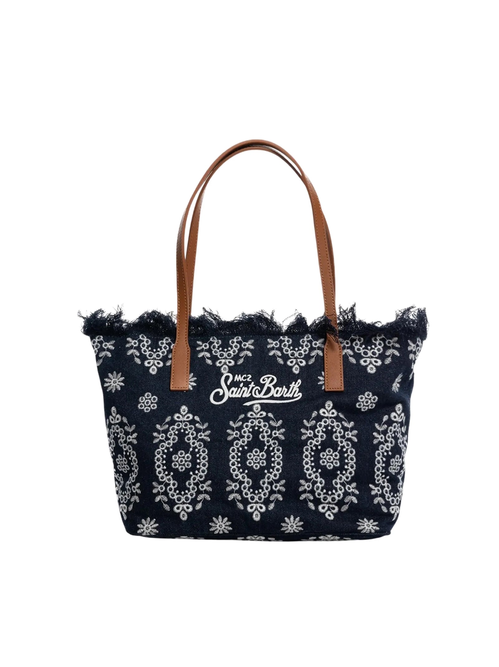 Saint Barth City Bag Mid Sangallo Blu-1