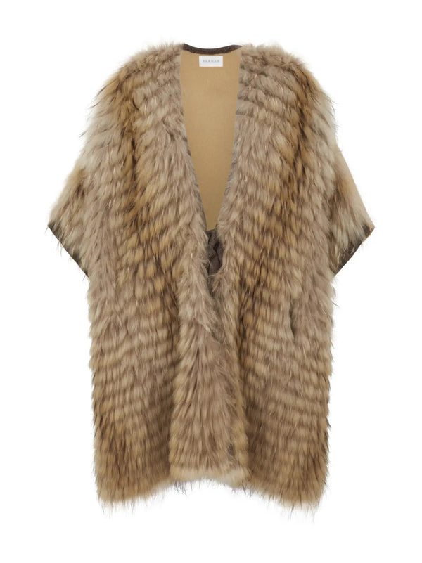 P.A.R.O.S.H. Gilet Pelliccia Double