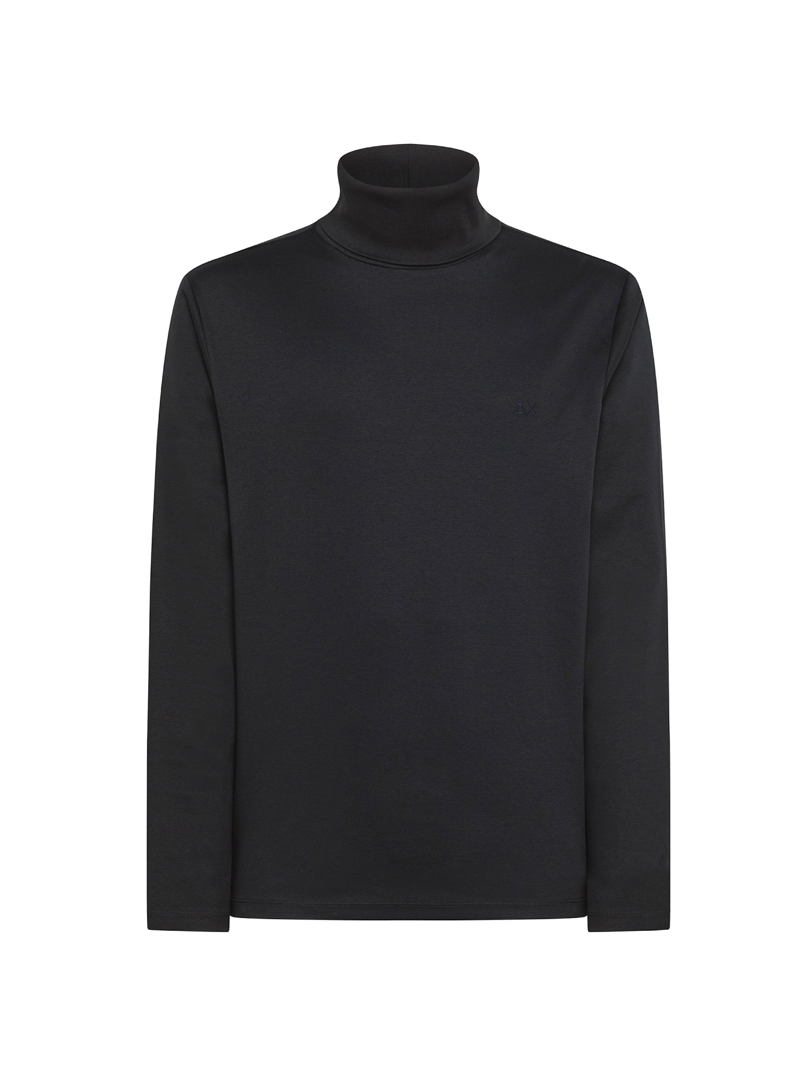 T-Shirt Maniche Lunghe Collo Alto-1
