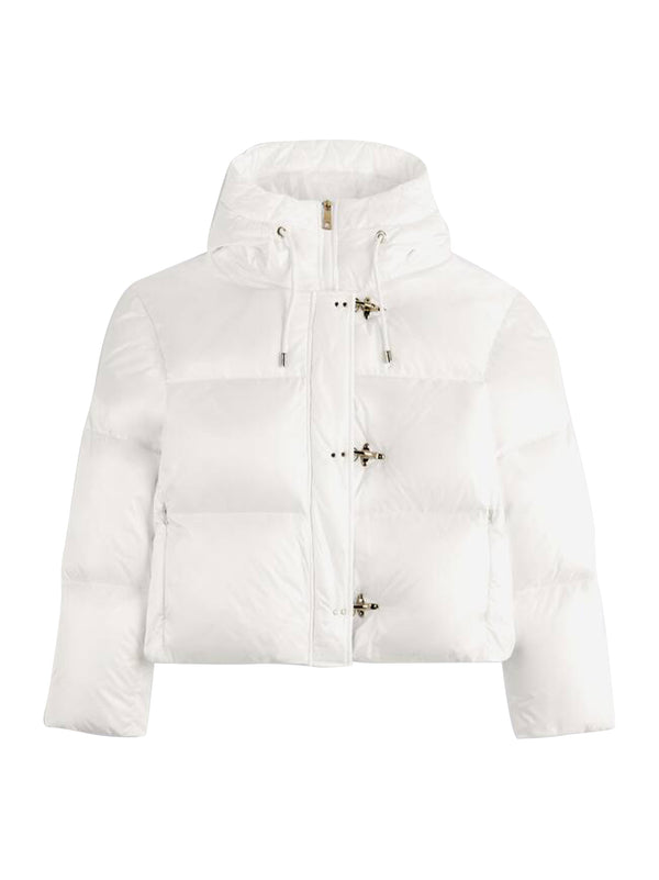 Fay Piumino 3 Ganci Bianco