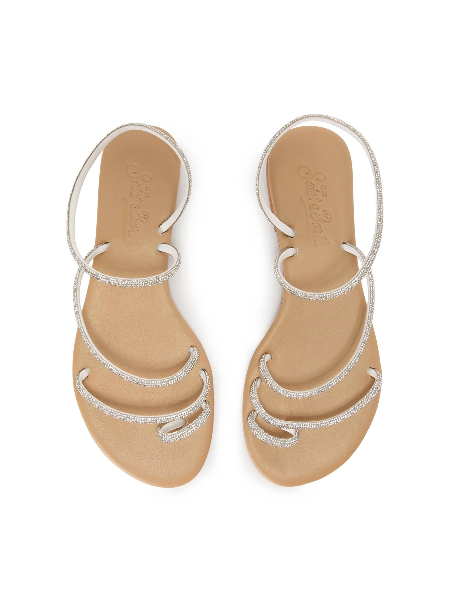 Saint Barth Sandali Ring Con Strass-2