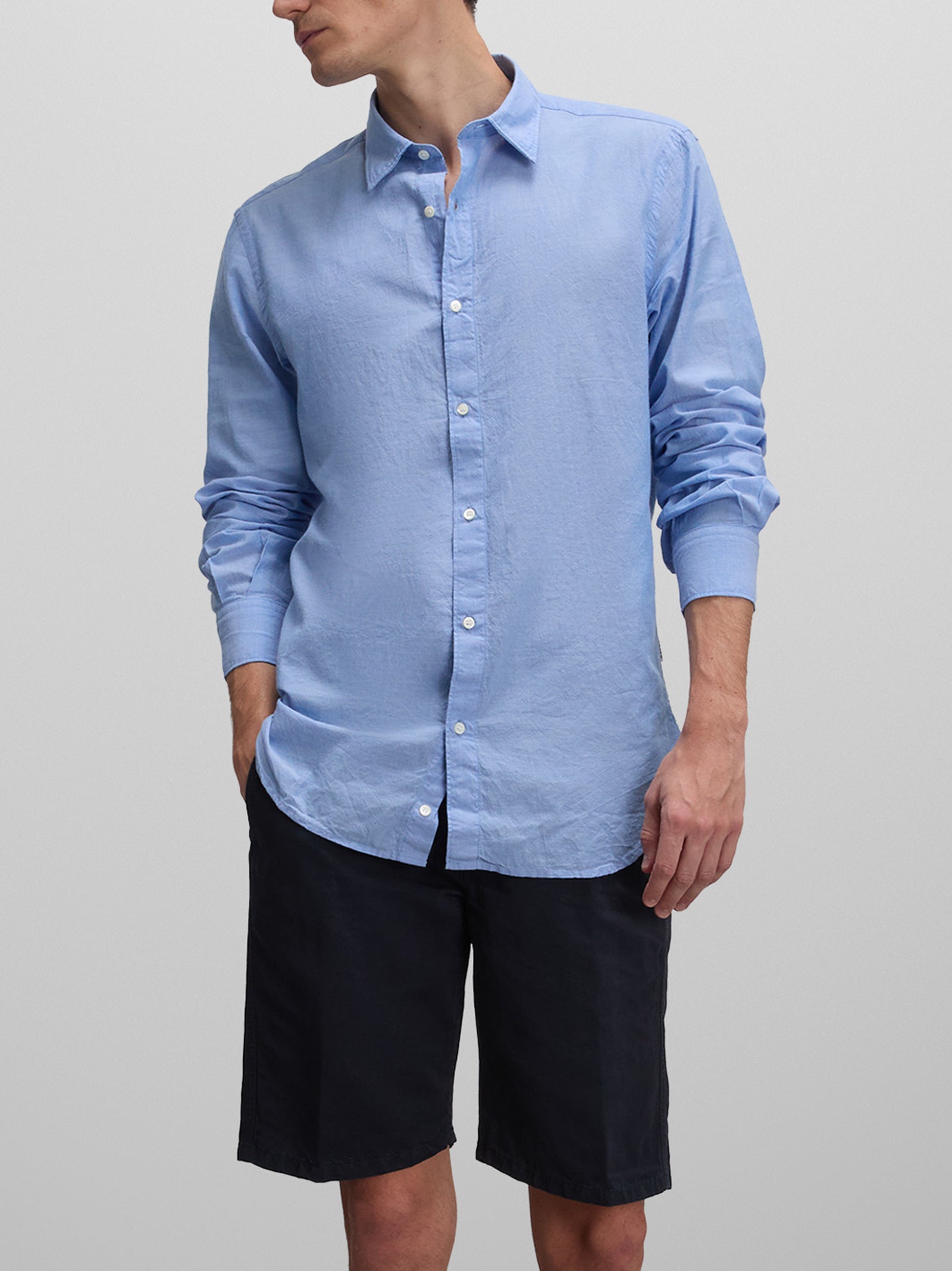 Camicia In Chambray-2