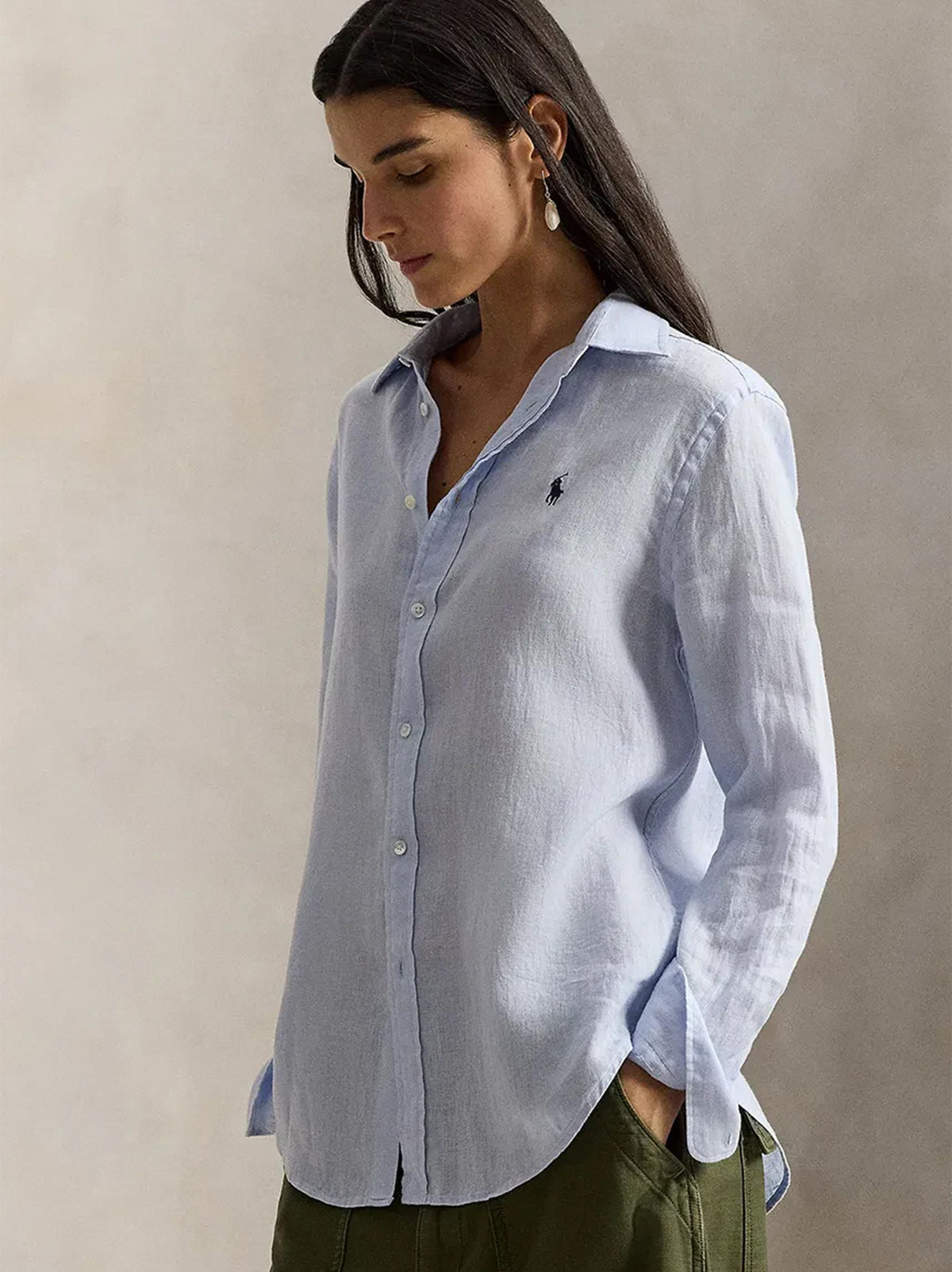 Camicia In Lino Classic-Fit-2