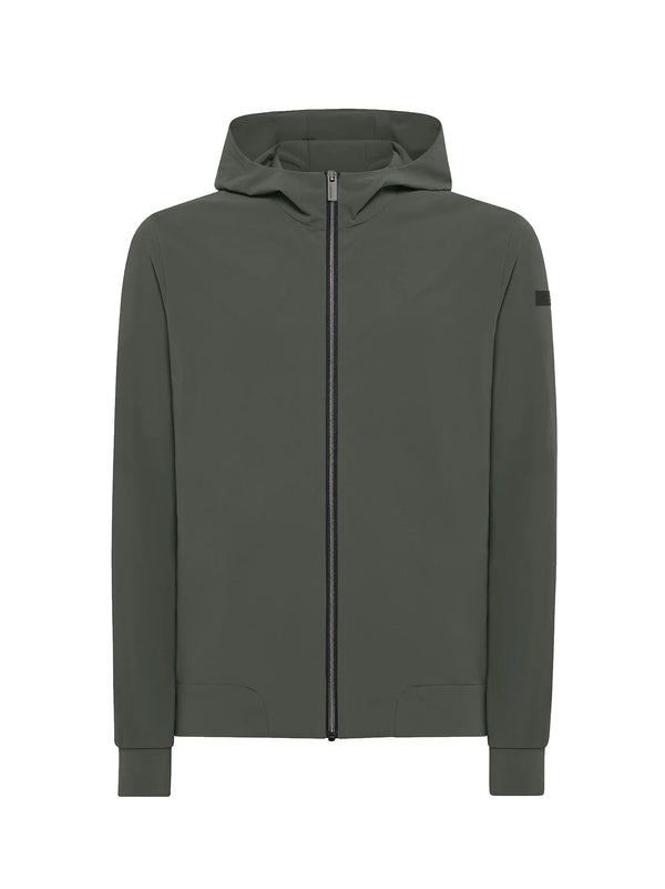 Felpa Con Zip Cappuccio Estivo
