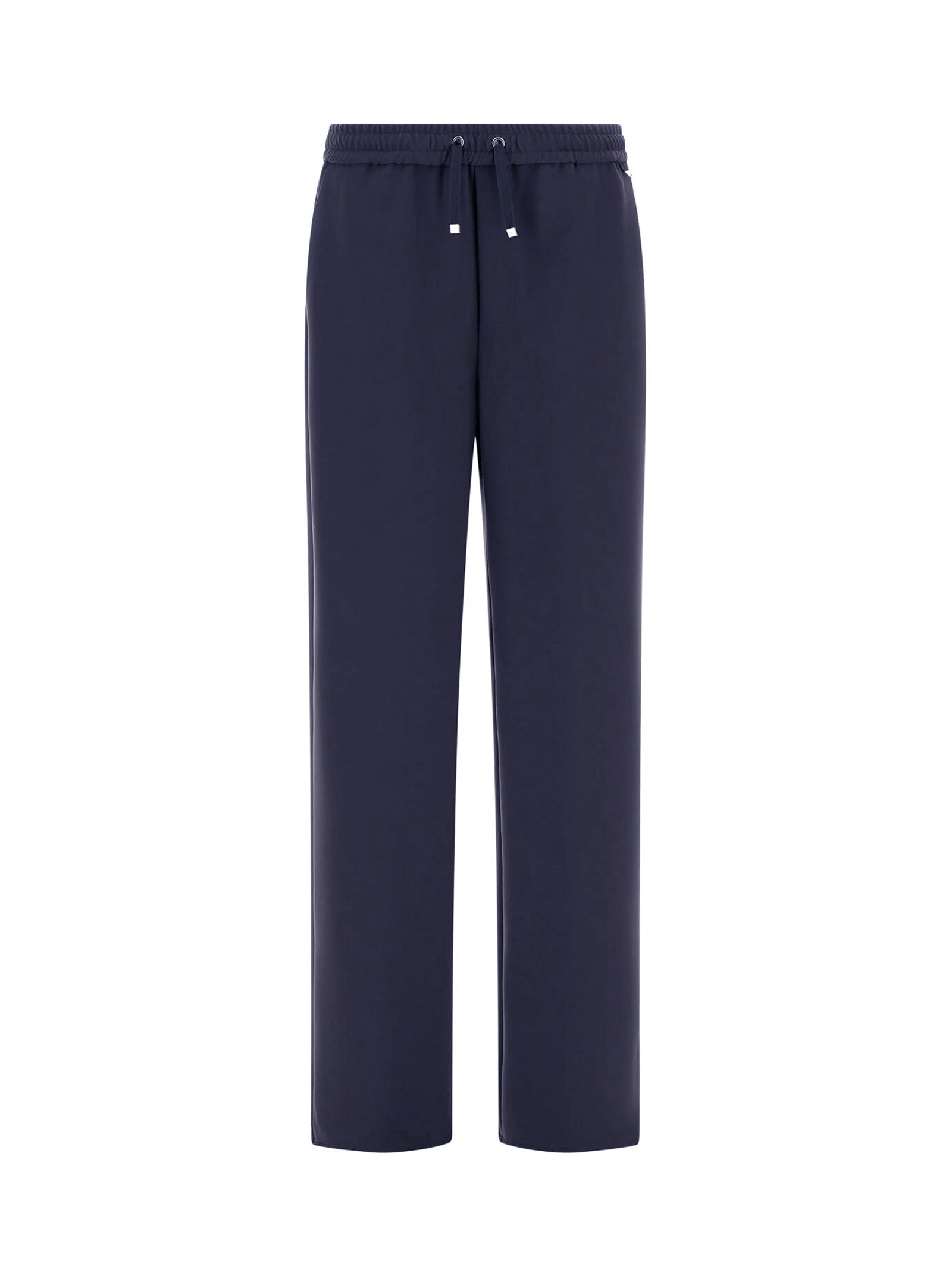 Herno Pantalone Gamba Larga Blu-1