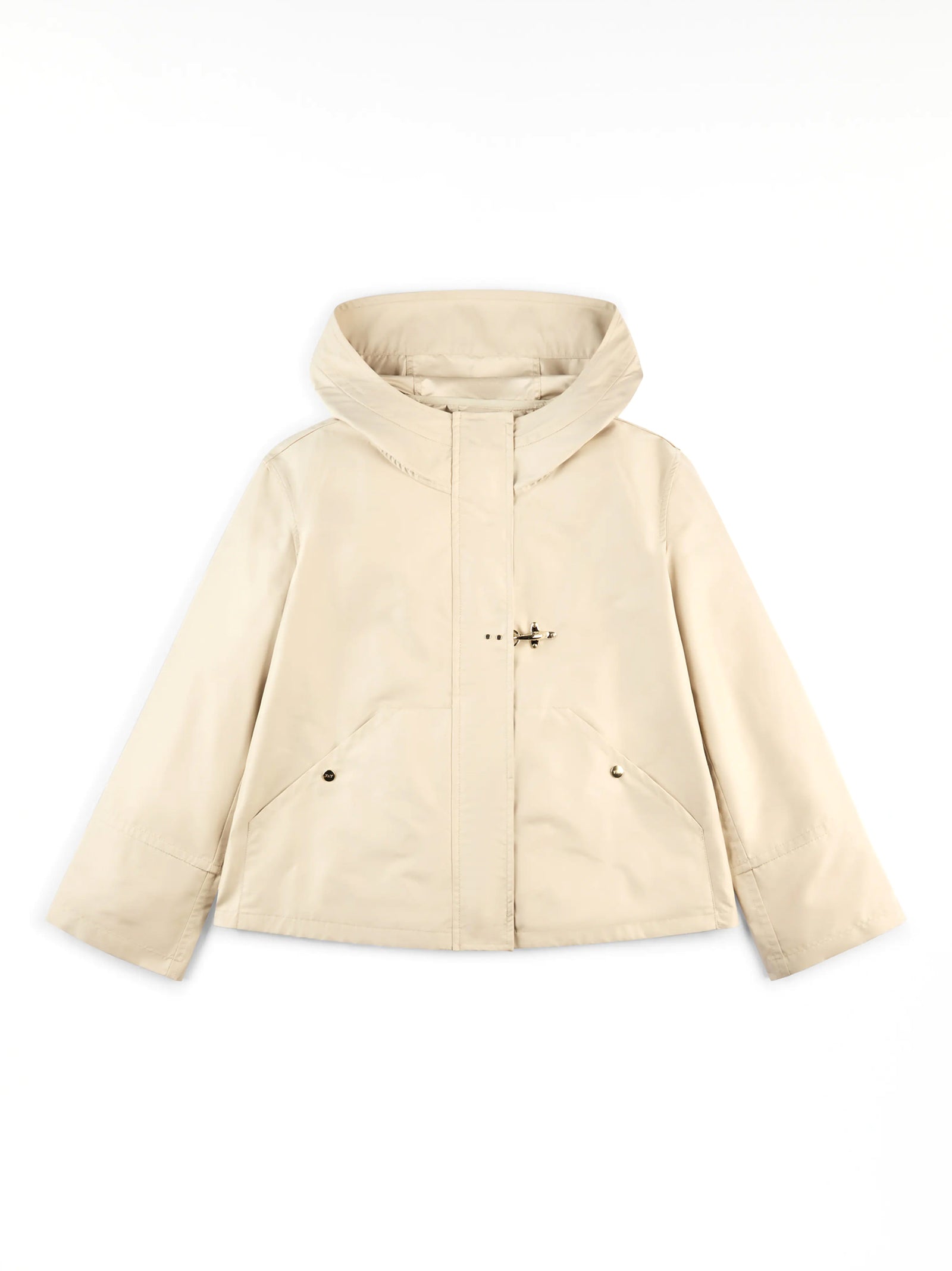 Parka Corto In Popeline Tecnico-1