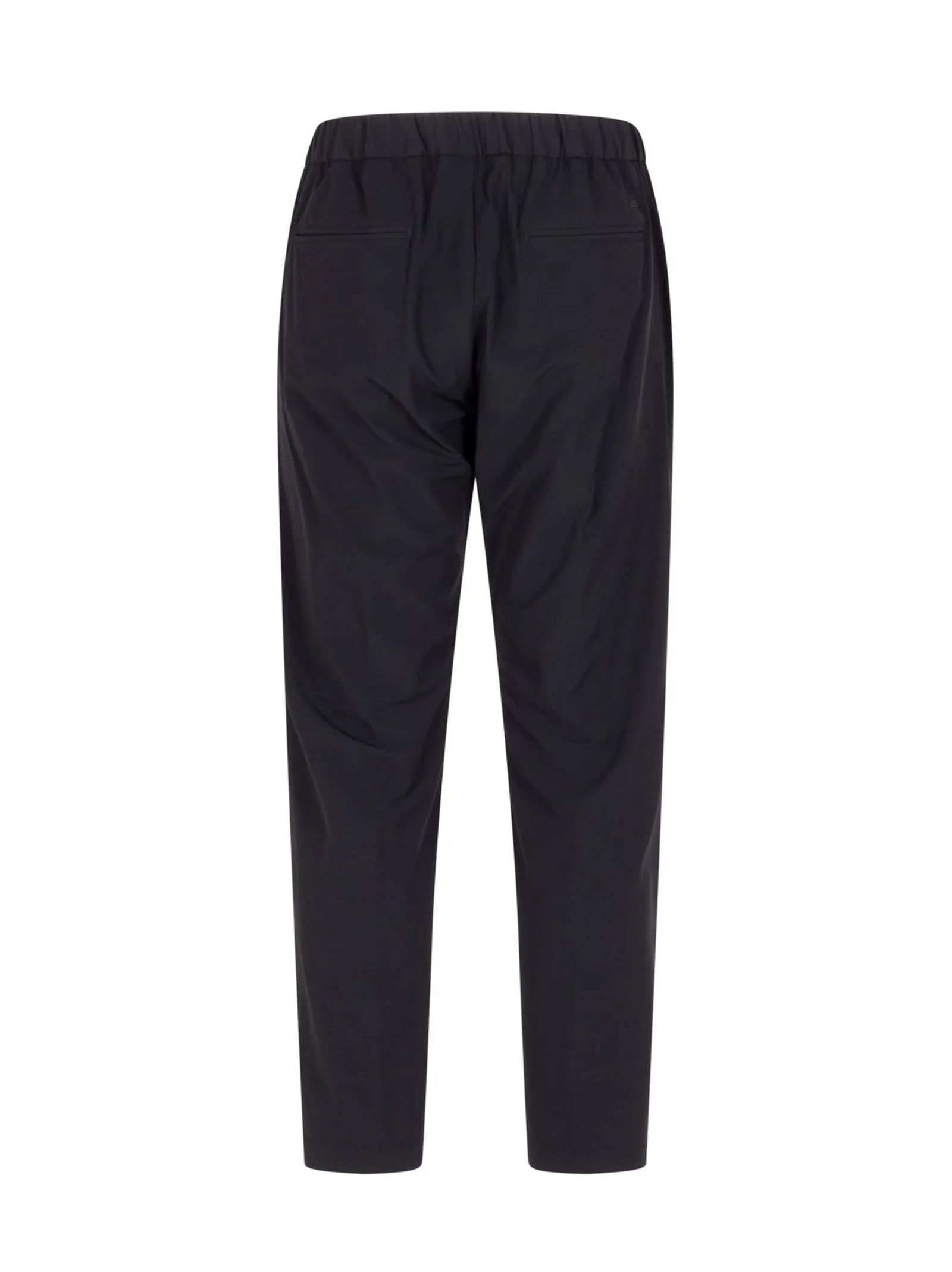 Herno Pantaloni Regular Fit Neri-2