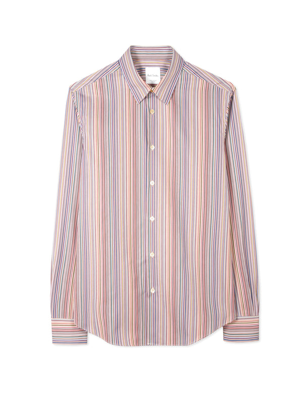 Camicia Slim Fit Righe