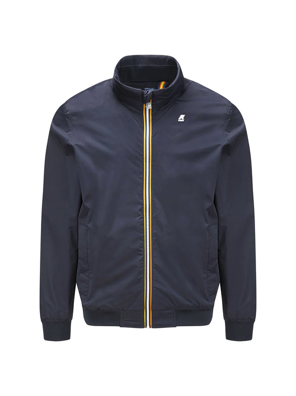 Giubbino Corto Amaury  Stretch Nylon Jersey Blue