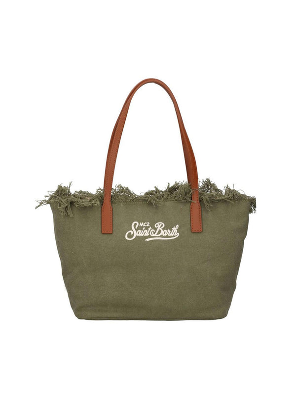 SAINT BARTH CITY BAG MID FRANGE VERDE -SAINT BARTH-CBMF001 00587L