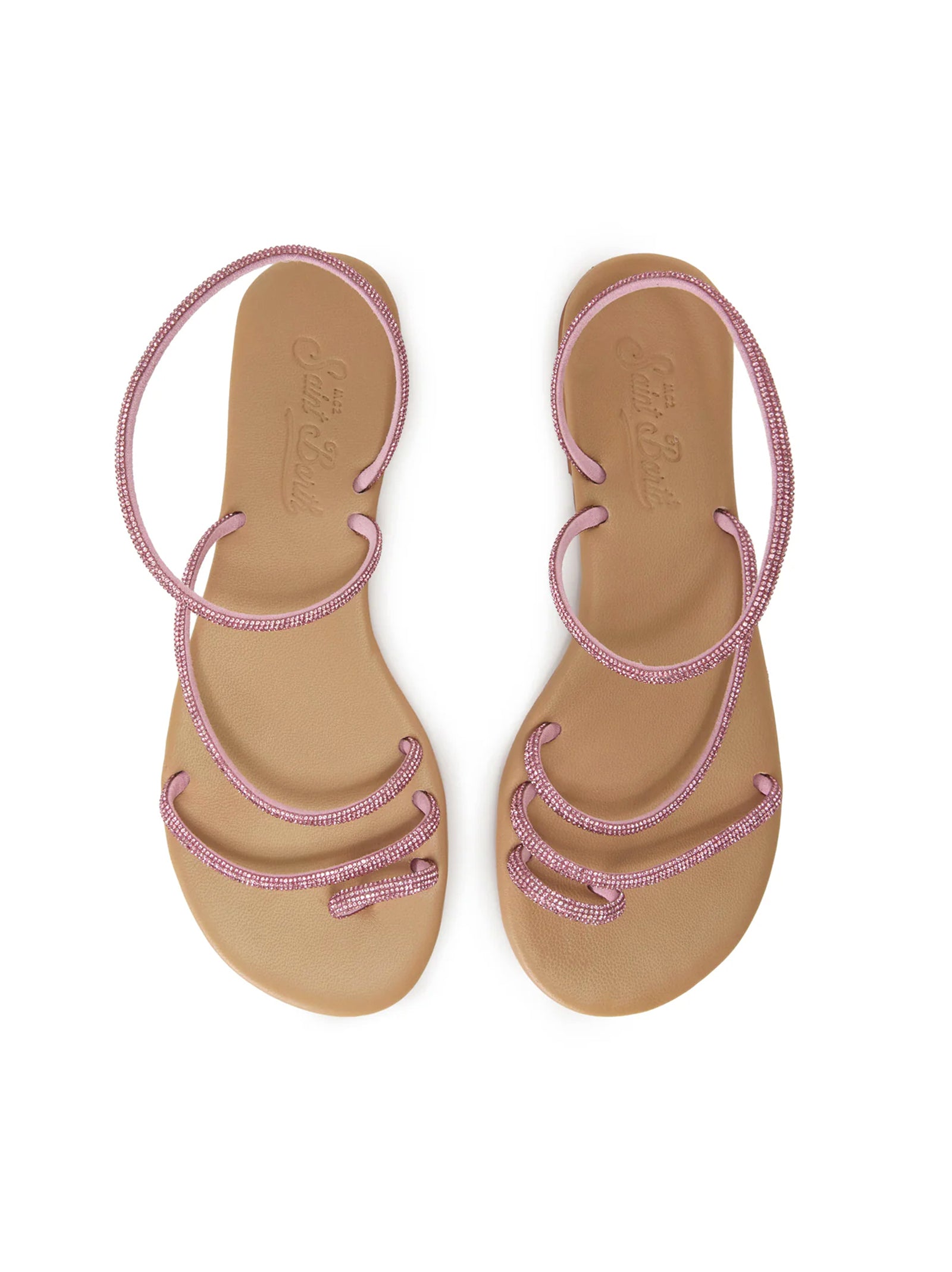 Saint Barth Sandali Ring Con Strass-2