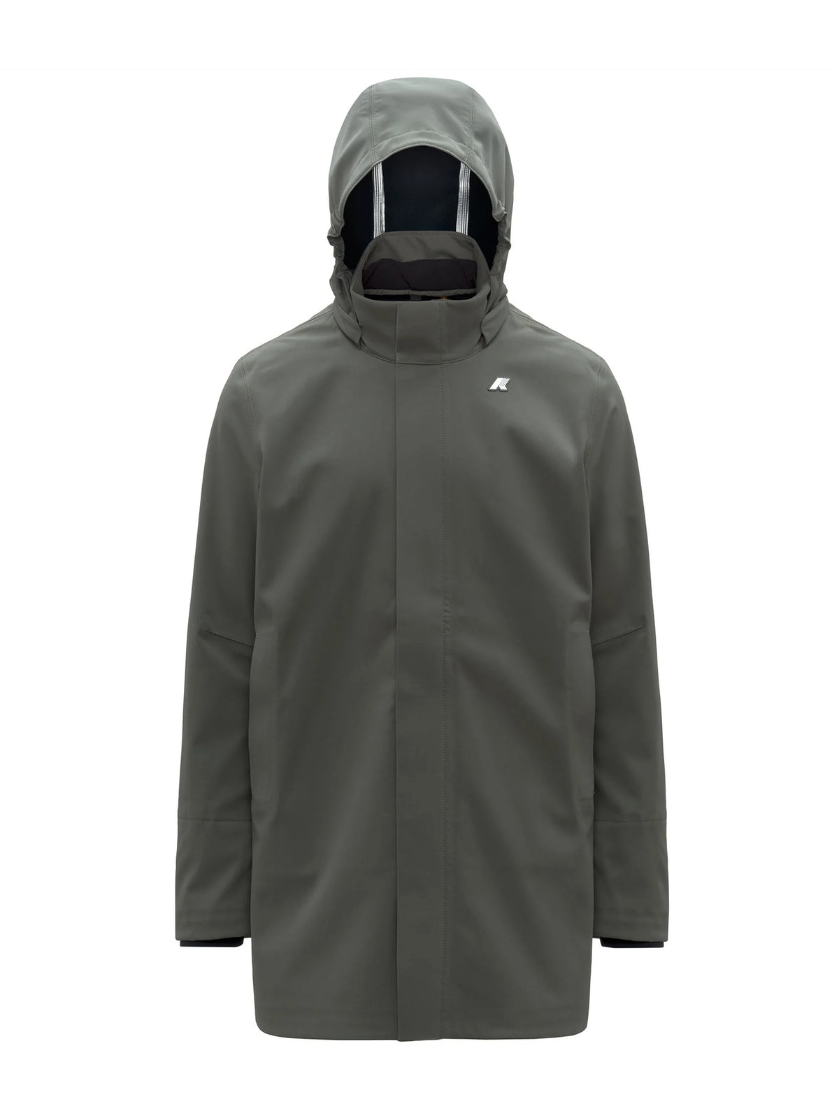 K-Way Giacca Duke Bonded Green B -Blue Depth-1