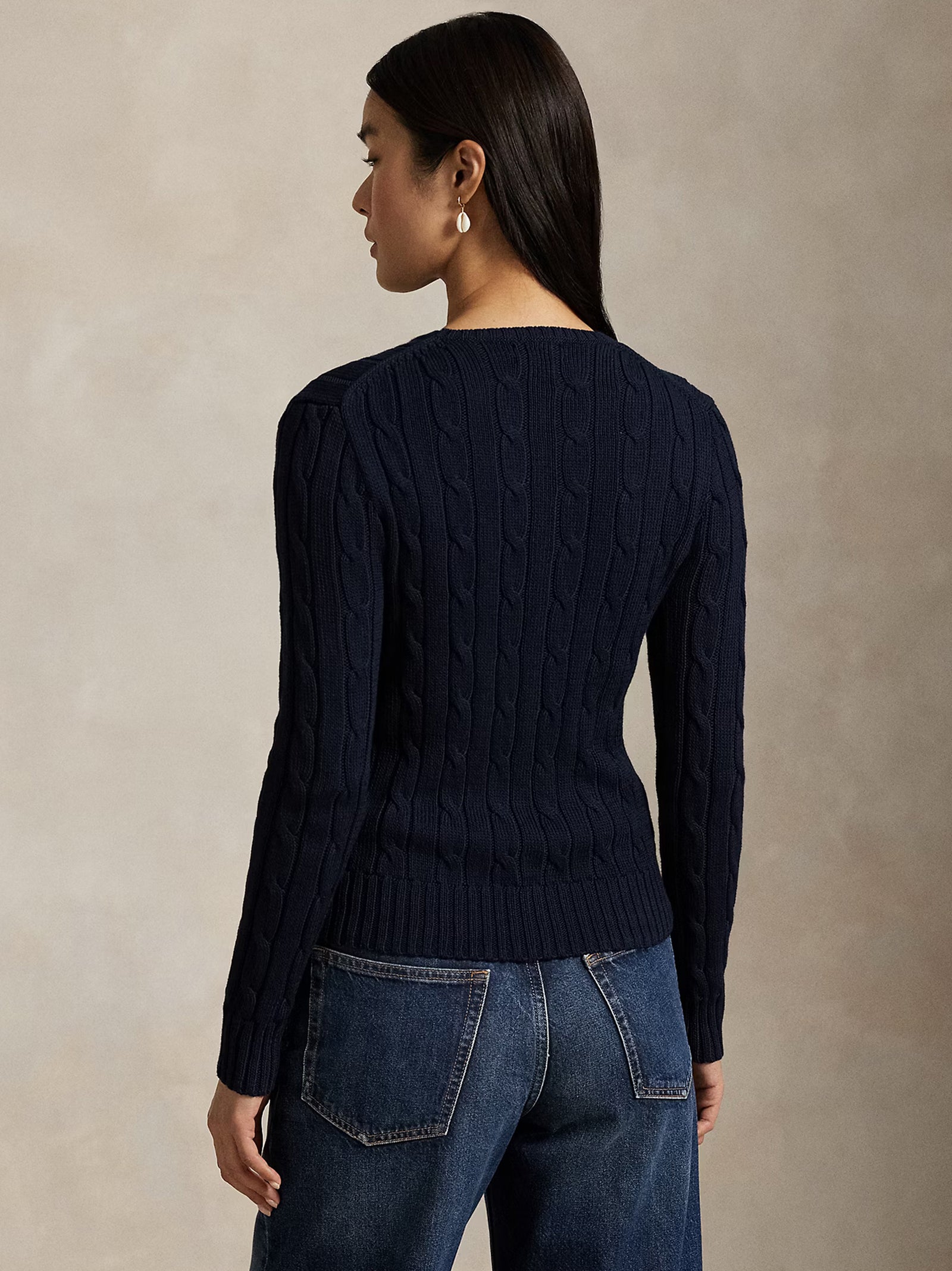 Maglia A Girocollo In Cotone A Trecce-3