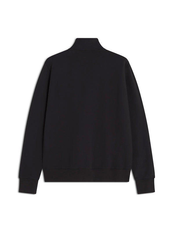 Maison Kitsune Fox Head Zipped Regular Sweatshirt Nera-2