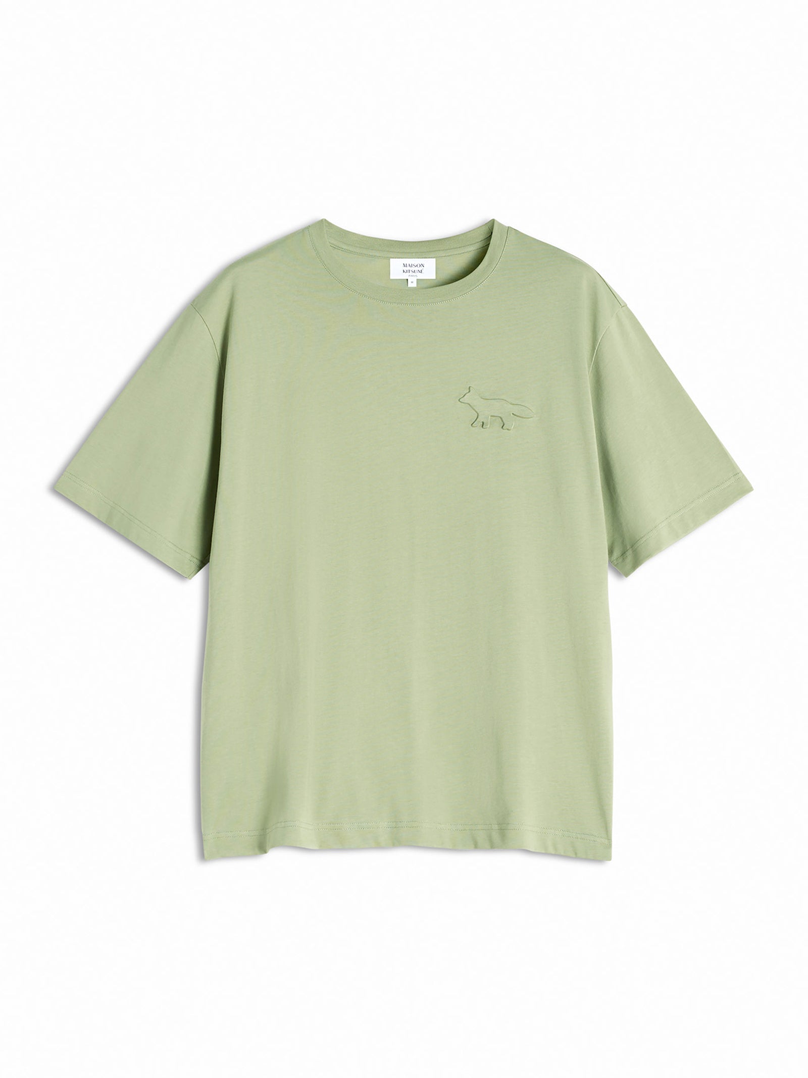 Embossed Profile Fox Oversize Tee-Shirt-1