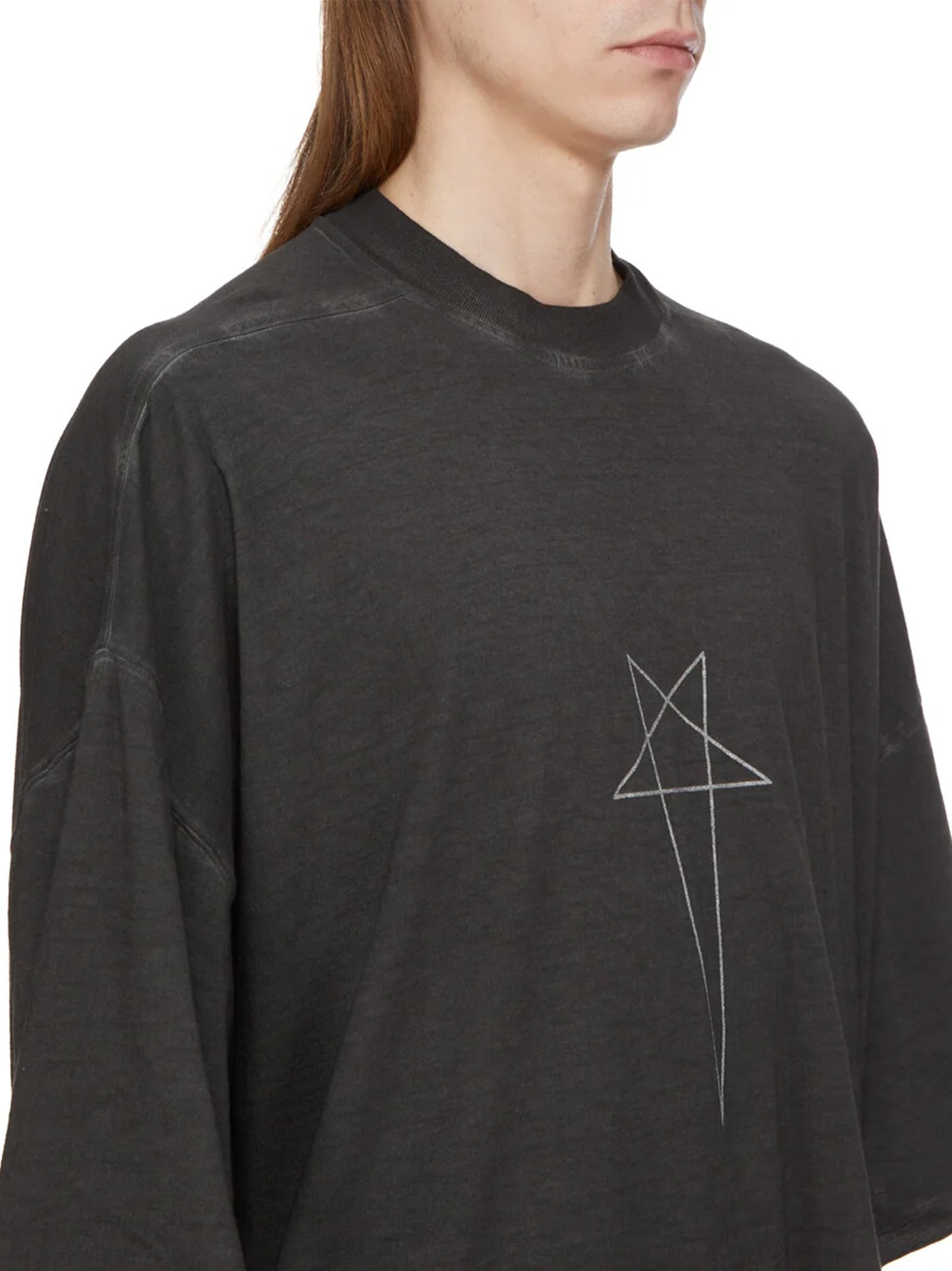 Drkshdw Tommy T-Shirt Faded Black-3