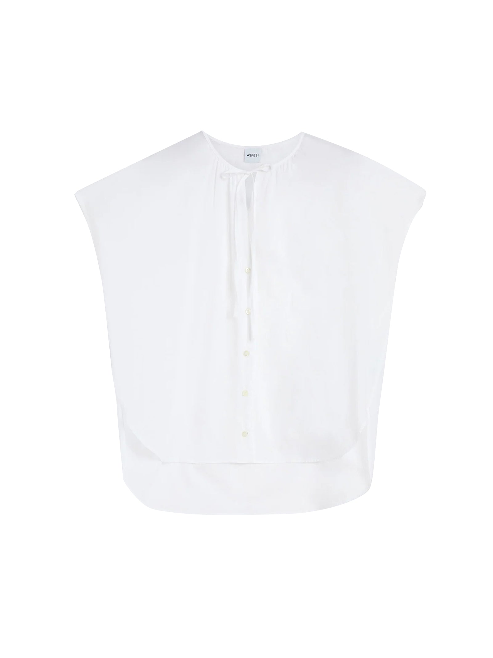 Aspesi Camicia In Mussola Di Cotone Bianco-1