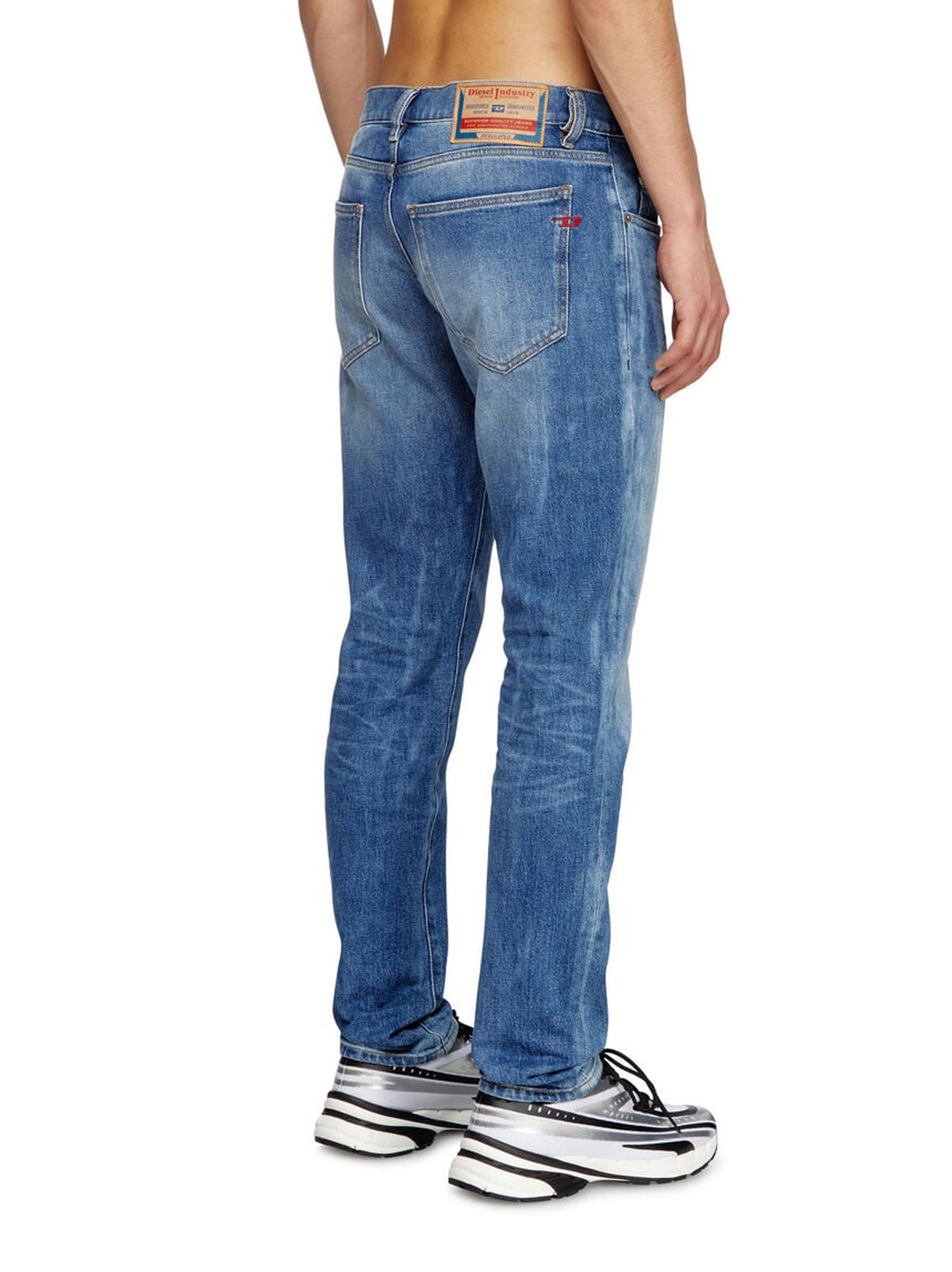 Diesel Jeans slim 2019 D-Strukt 09L19 blu-3